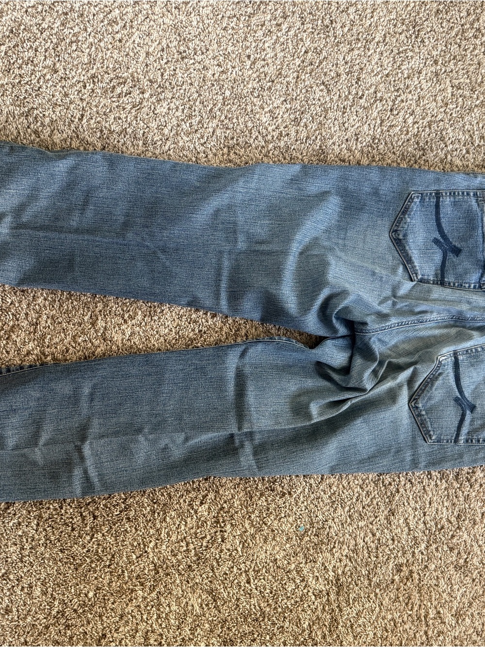 Relaxed Fit Men’s Jeans in Classic Blue Denim